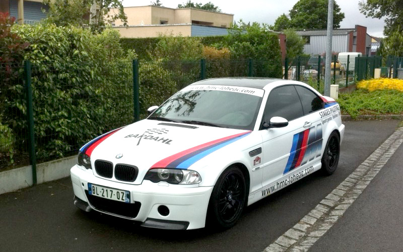 décoration BMW M3 E46 - JCOM CRÉATION site internet Rennes
