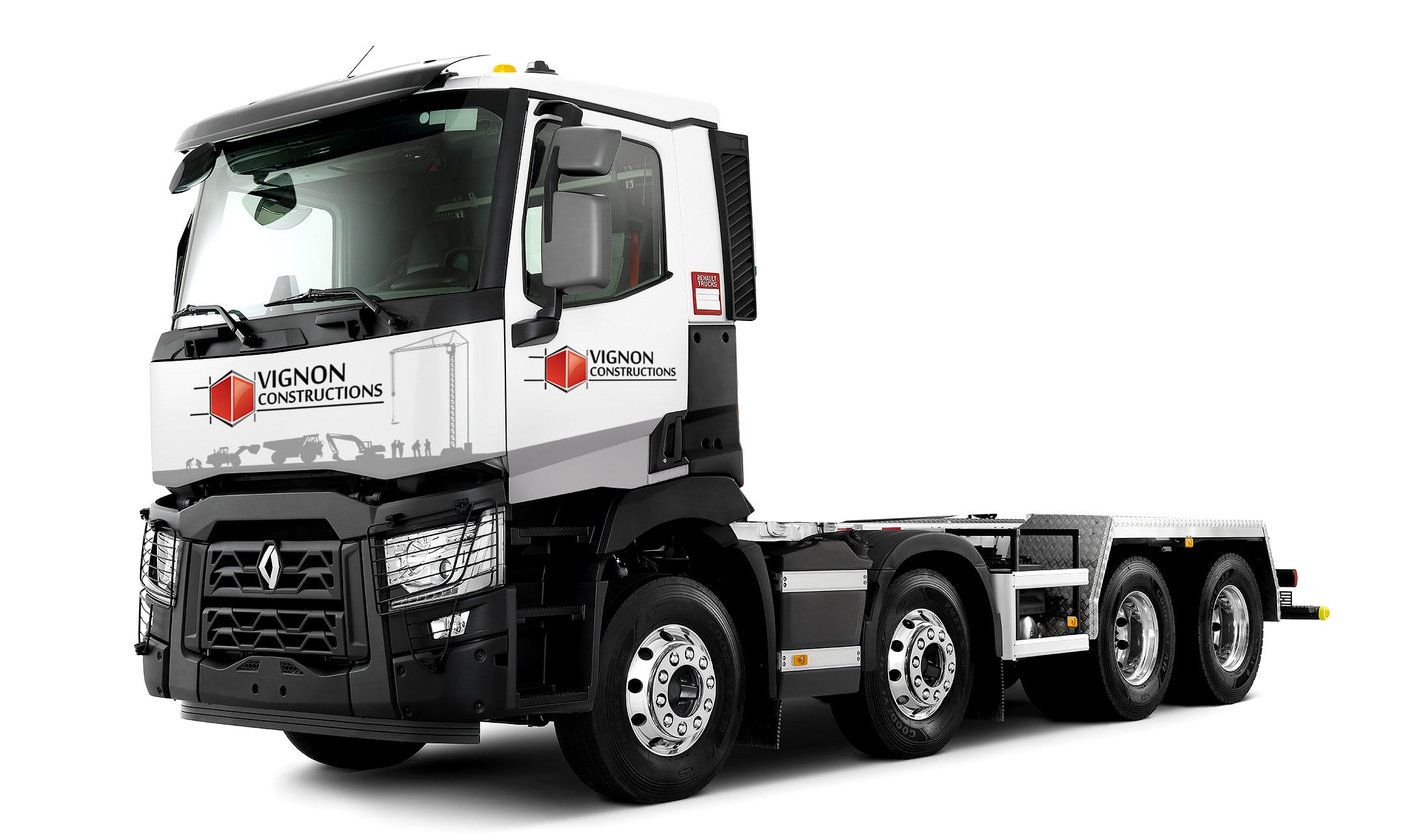 Décoration Camion Renault Trucks K Range - JCOM CRÉATION site internet  Rennes